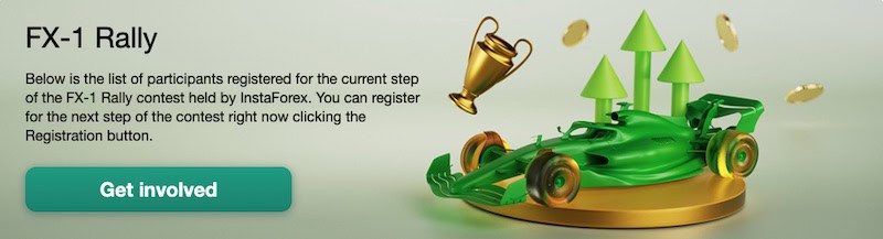 InstaForex FX-1 Rally Demo Contest